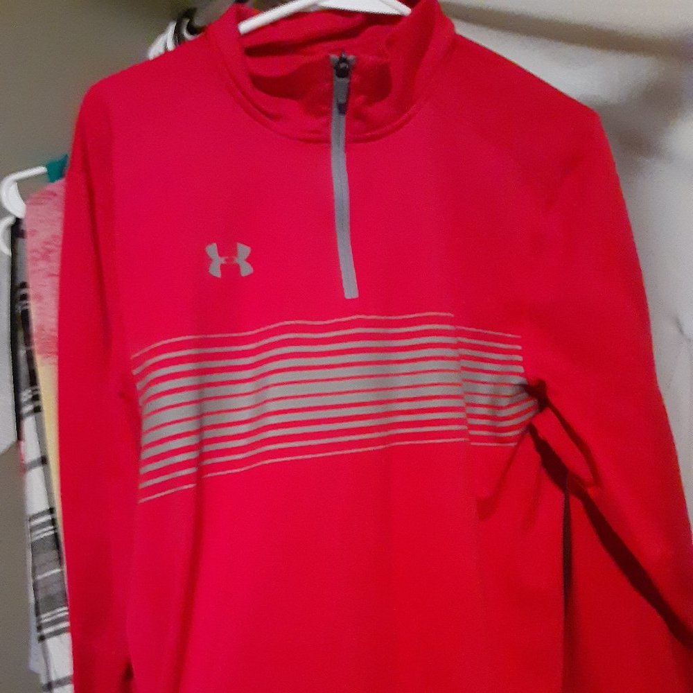 Under Amour Red Pullover
